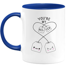 Load image into Gallery viewer, QUOTEDAZUR "You're My Bestea" Mug — Tea Lover Gift for Best Friend