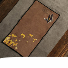 Load image into Gallery viewer, Suede Tea Towel for Zen Tea Table — Daantang Artisan Design