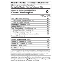 Load image into Gallery viewer, Organic Moringa Tea — Hibiscus, Caffeine-Free Herbal Tea, 25 Tea Bags