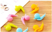 Load image into Gallery viewer, Silicone Snail Tea Bag Holder &amp; Infuser — Cute Korean Style