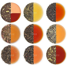 Load image into Gallery viewer, Vahdam Loose Leaf Tea Sampler — 10 Exclusive Blends, Gift Box