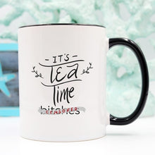 Load image into Gallery viewer, Mature Mug, It's Tea Time Bitches Mug - Eucalyptus And Sage | Tea, Coffee, Mug, and Cup products for men and women of all ages