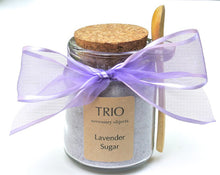 Load image into Gallery viewer, Lavender Sugar, 8 oz  Glass Sugar Jar with Mini - Eucalyptus And Sage | Tea, Coffee, Mug, and Cup products for men and women of all ages