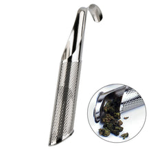 Load image into Gallery viewer, Stainless Steel Stick Pipe Steeper Strainer with Hook for Loose Tea Leaf - Eucalyptus And Sage | Tea, Coffee, Mug, and Cup products for men and women of all ages