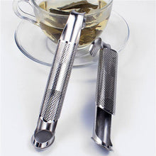 Load image into Gallery viewer, Stainless Steel Stick Pipe Steeper Strainer with Hook for Loose Tea Leaf - Eucalyptus And Sage | Tea, Coffee, Mug, and Cup products for men and women of all ages
