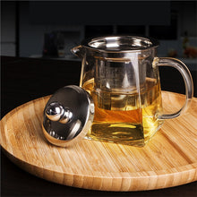 Load image into Gallery viewer, Stainless Steel Heat Resistant Glass Tea Pot - Eucalyptus And Sage | Tea, Coffee, Mug, and Cup products for men and women of all ages