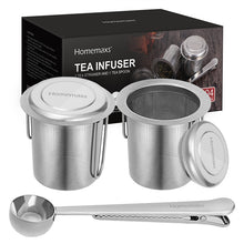Load image into Gallery viewer, HOMEMAXS Extra Fine Mesh Strainer Infuser - Eucalyptus And Sage | Tea, Coffee, Mug, and Cup products for men and women of all ages